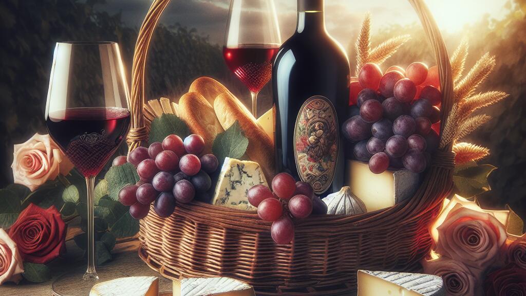 Crafting a Red Wine Basket for Romantic Occasions and Date Nights