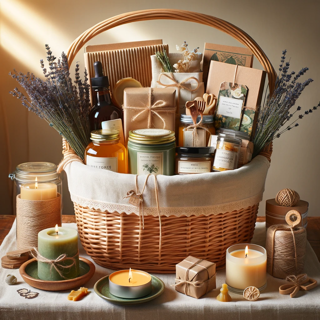 Tailored gift baskets for special events