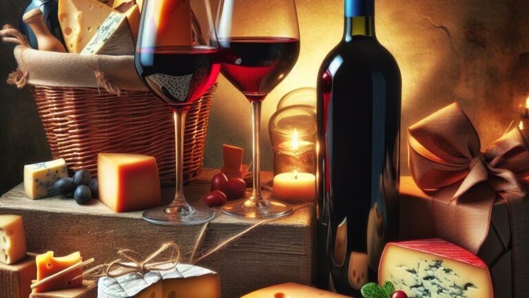 Pairing Red Wine with Cheese: A Perfect Combination for Gift Baskets